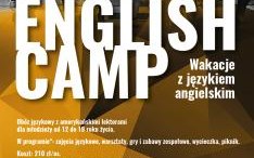 ENGLISH CAMP JUŻ W WAKACJE!