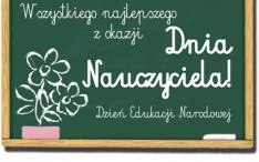 Najlepsze życzenia z okazji Dnia Edukacji Narodowej