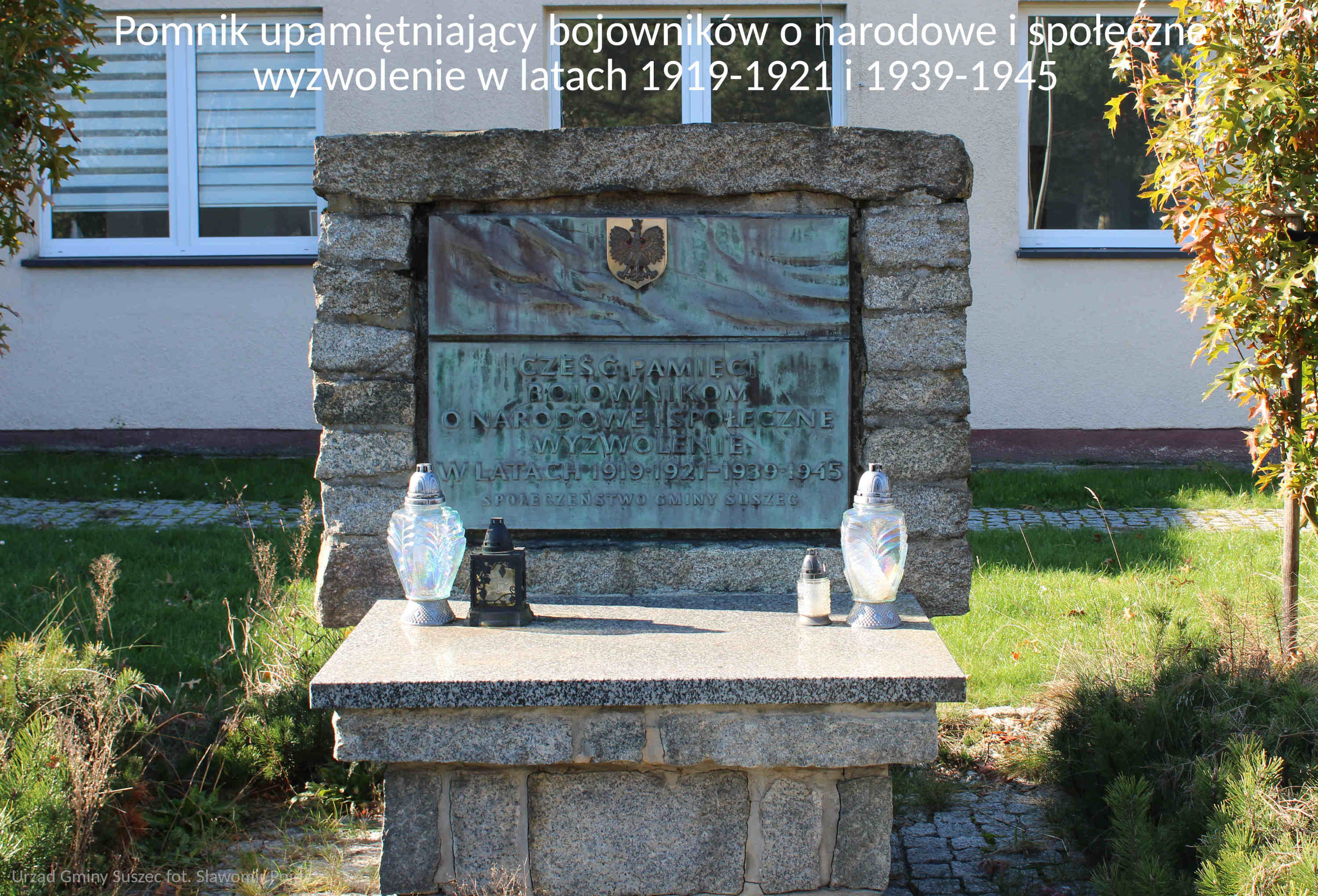 Pomnik upamiętniający bojowników o narodowe i społeczne wyzwolenie w latach 1919-1921 i 1939-1945