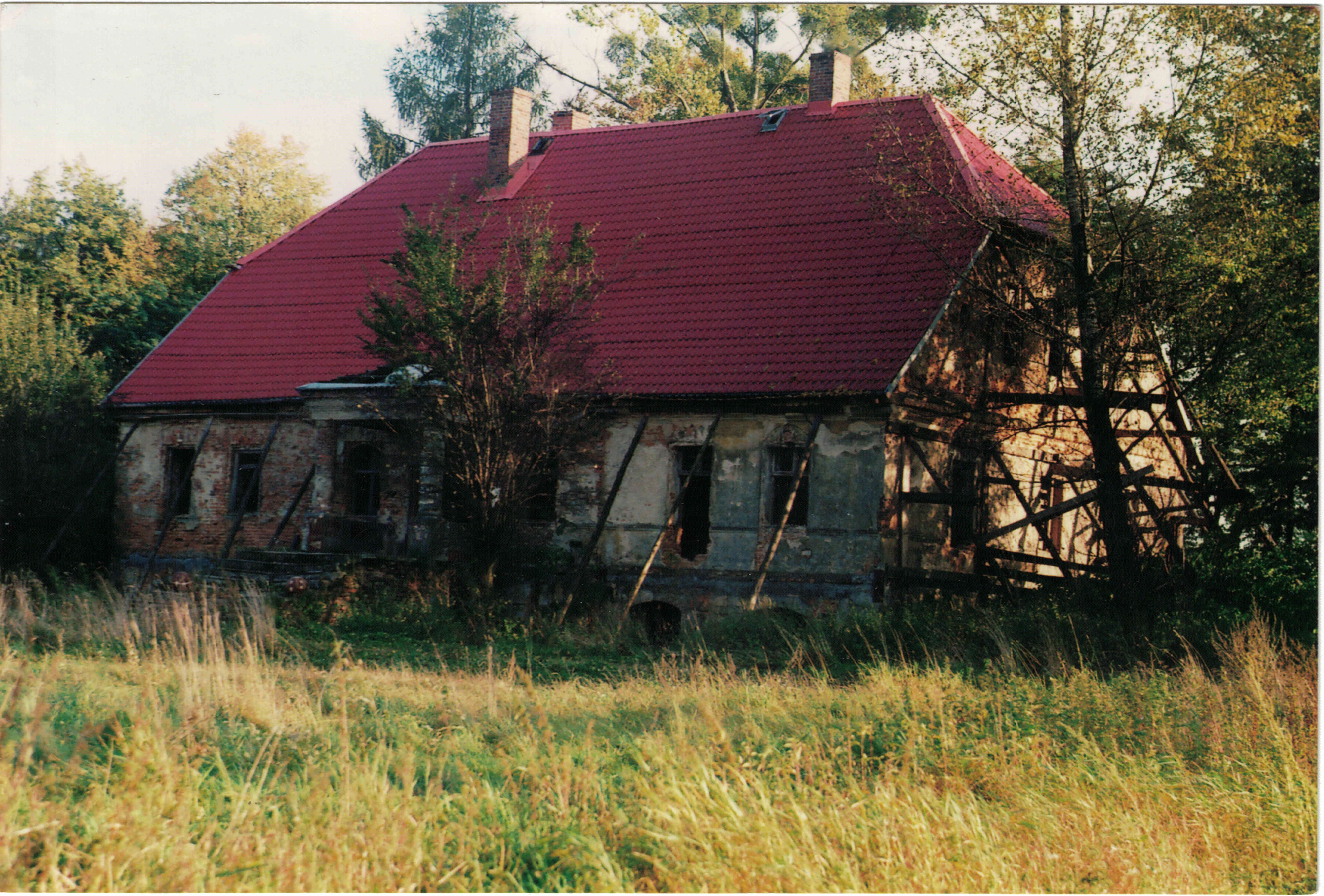 Dwór w Rudziczce w 1997 roku