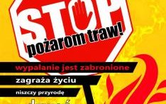 Apel pszczyńskich strażaków - STOP pożarom traw !!!Apel pszczyńskich strażaków - STOP pożarom traw !!!