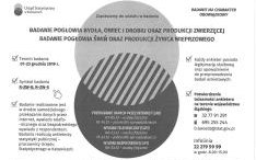 Badanie pogłowia bydła owiec i drobiu oraz produkcji zwierzęcej badanie pogłowia świń oraz produkcji żywca wieprzowego
