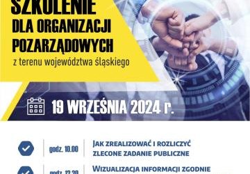 Bezpłatne szkolenie dedykowane organizacjom pozarządowych