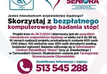 Skorzystaj z bezpłatnego komputerowego badania stóp