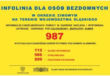 Bezpłatna infolinia dla osób bezdomnych