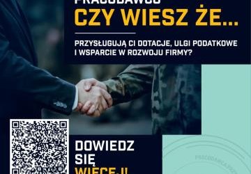 Wsparcie przedsiębiorców zatrudniających żołnierzy Obrony Terytorialnej lub Aktywnej Rezerwy