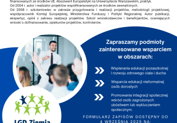 Zaproszenie na szkolenie