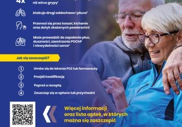 Zaproszenie do bezpłatnej akcji edukacyjnej na temat ochrony osób starszych przed RSV
