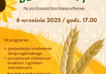 Festyn dożynkowy w Mizerowie