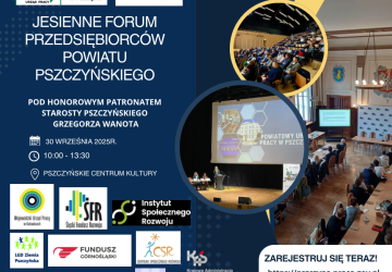 Jesienne Forum Przedsiębiorców Powiatu Pszczyńskiego