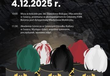 Zapraszamy na Obchody Dnia Górnika