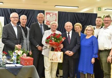 Wręczenie Odznaki Honorowej Gminy Suszec pani Gabrieli Drząszcz