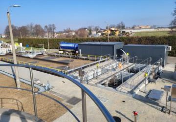 Główny etap kompleksowej modernizacji oczyszczalni ścieków w Suszcu zakończony