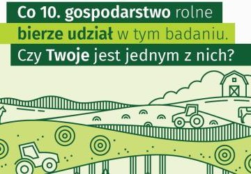 Informacja o prowadzonym badaniu statystycznym „Zintegrowane statystyki dotyczące gospodarstw rolnych”