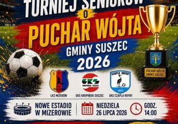 Puchar Wójta Gminy Suszec – zapraszamy do kibicowania!