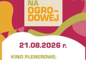 Zapraszamy na ostatnią letnią odsłonę Kina Plenerowego w Suszcu