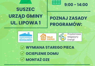 Sierpniowe spotkanie z ekodoradcą w Urzędzie Gminy Suszec