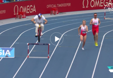 Legenda sportów rowerowych z Gminy Suszec w starciu z legendami polskiej lekkoatletyki na Stadionie Śląskim