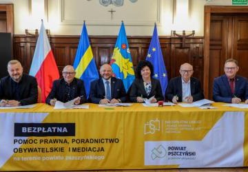 Mieszkańcy nadal będą mogli korzystać z bezpłatnej pomocy prawnej. Gmina Suszec podpisała porozumienie