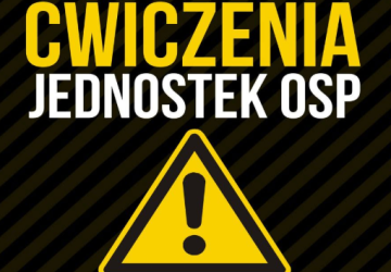 Ćwiczenia jednostek OSP na terenie Ośrodka Rekreacyjnego „Gwaruś”